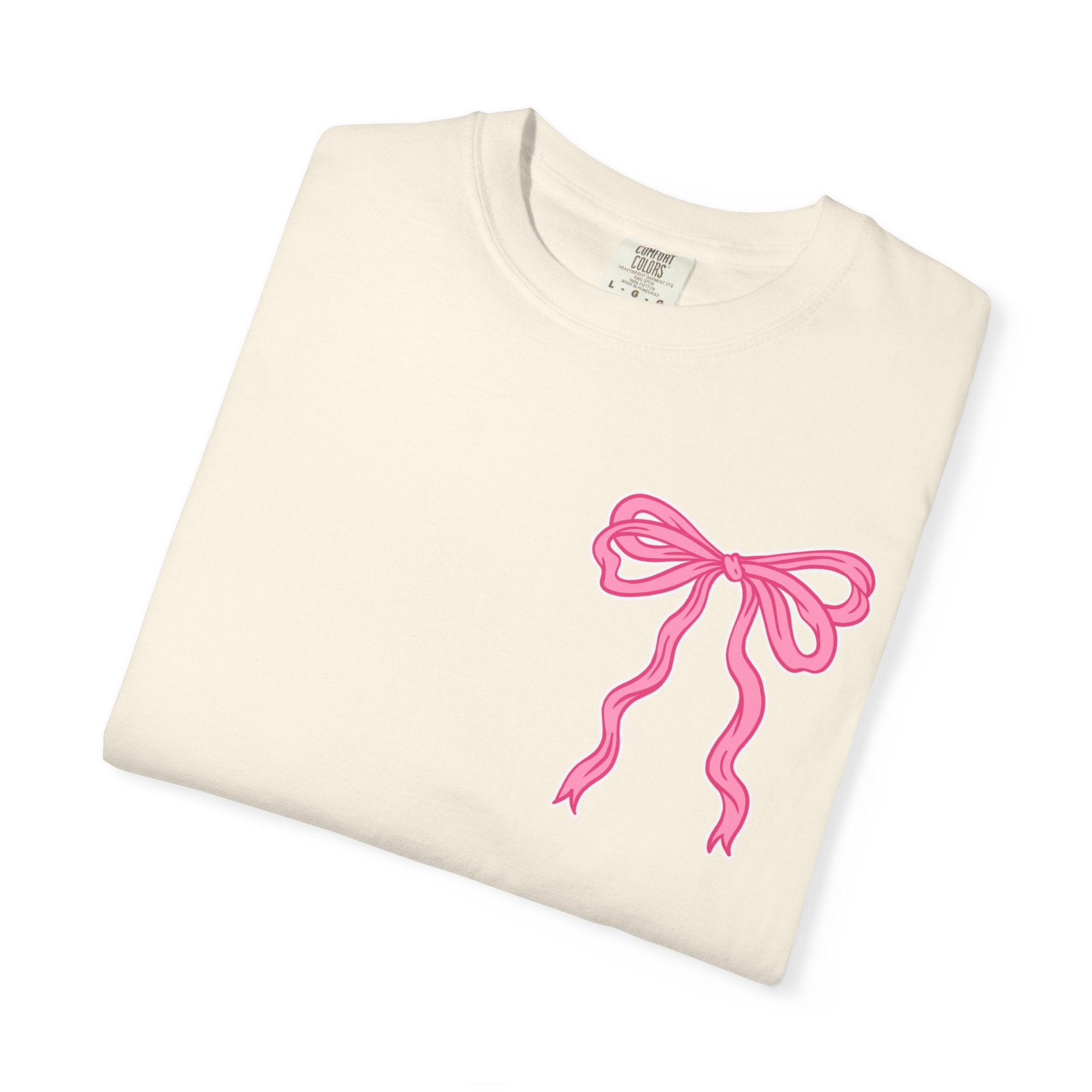 Dilly Dallying Bow Tee