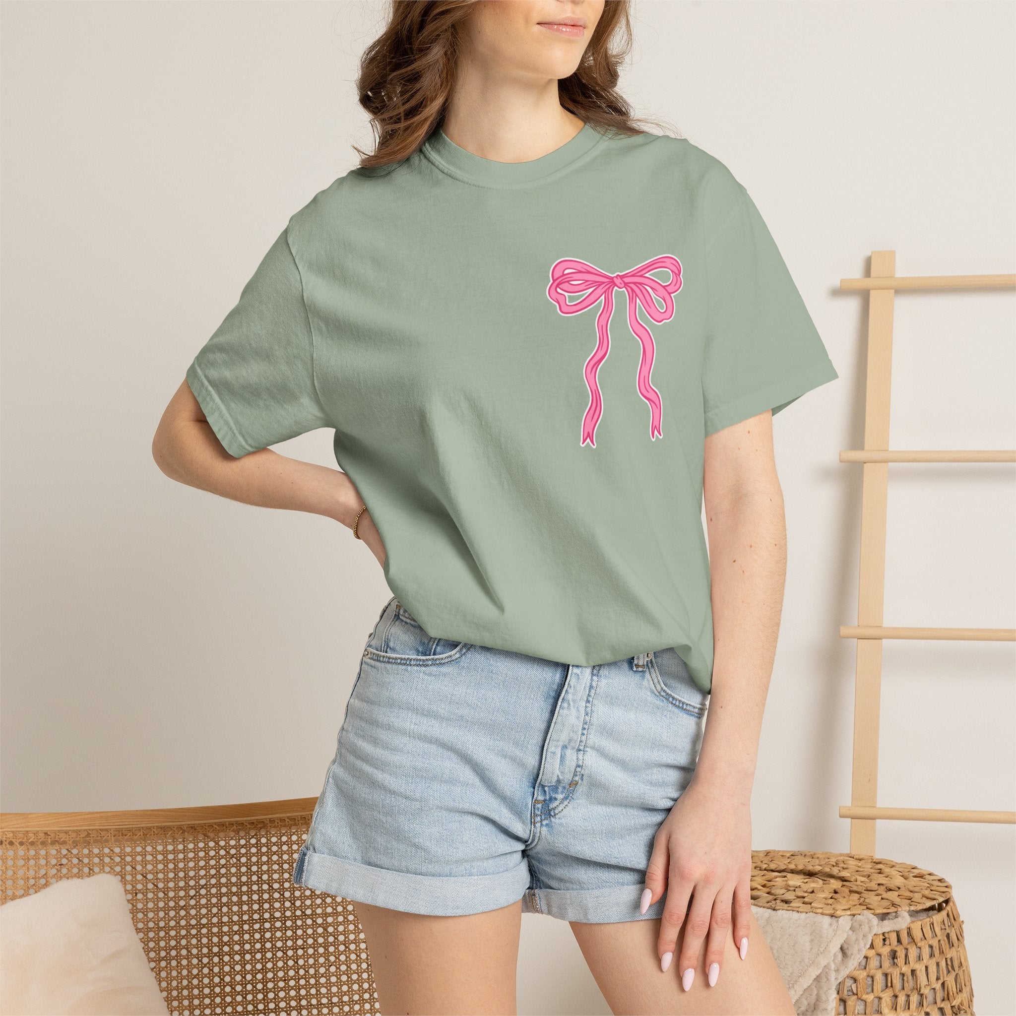 Dilly Dallying Bow Tee