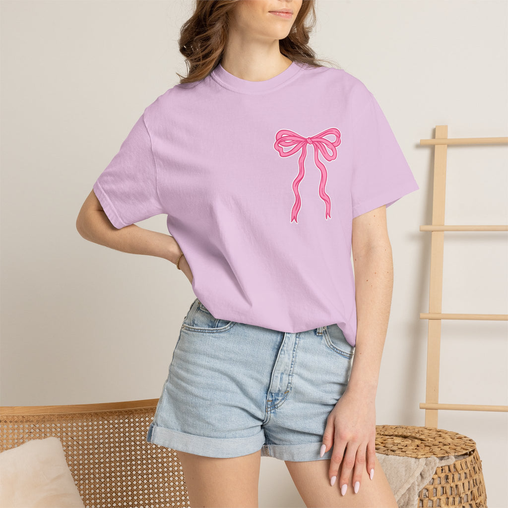 Dilly Dallying Bow Tee
