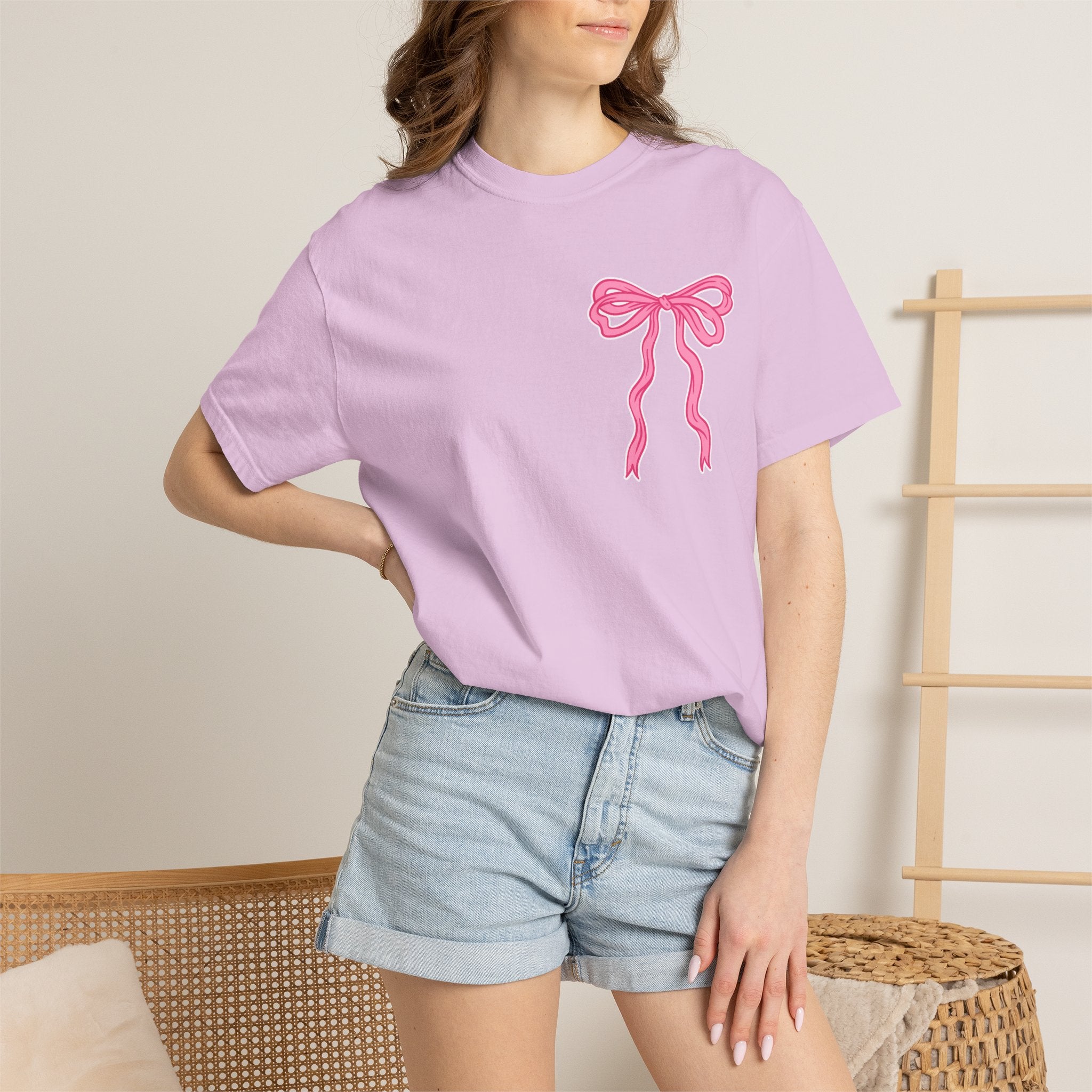 Dilly Dallying Bow Tee