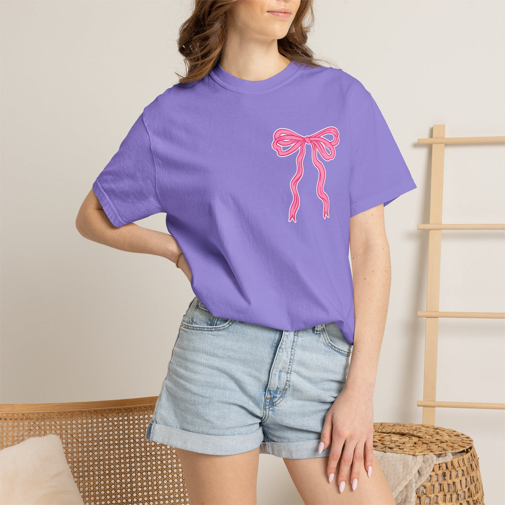 Dilly Dallying Bow Tee