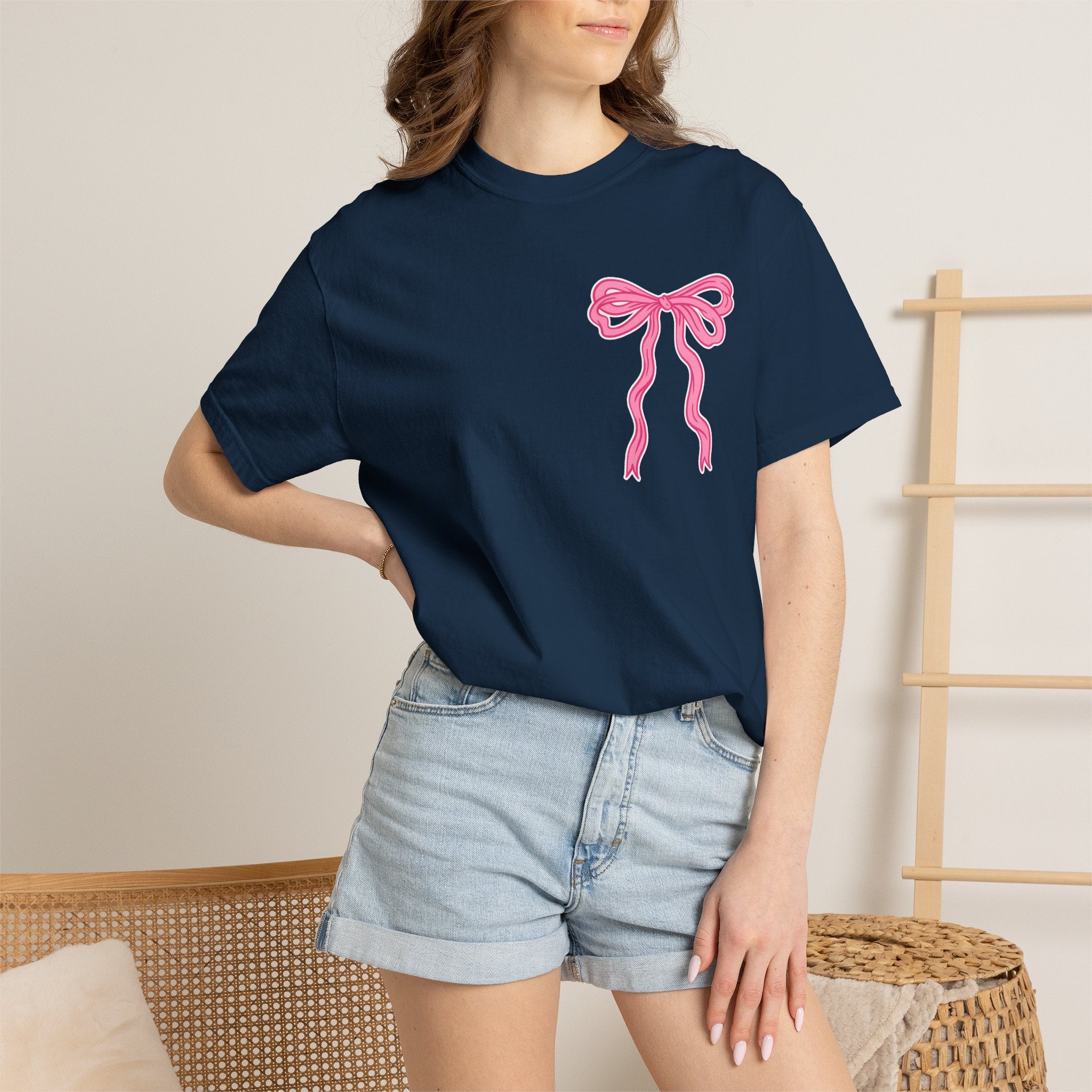 Dilly Dallying Bow Tee