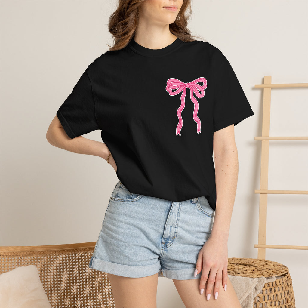 Dilly Dallying Bow Tee