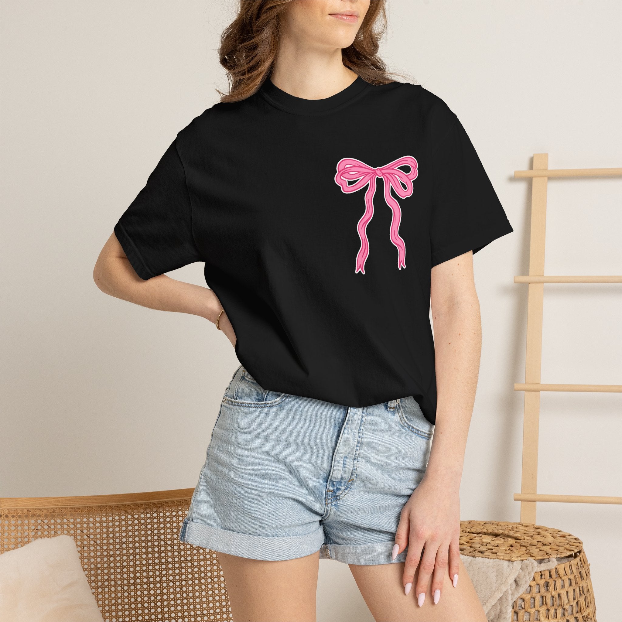 Dilly Dallying Bow Tee