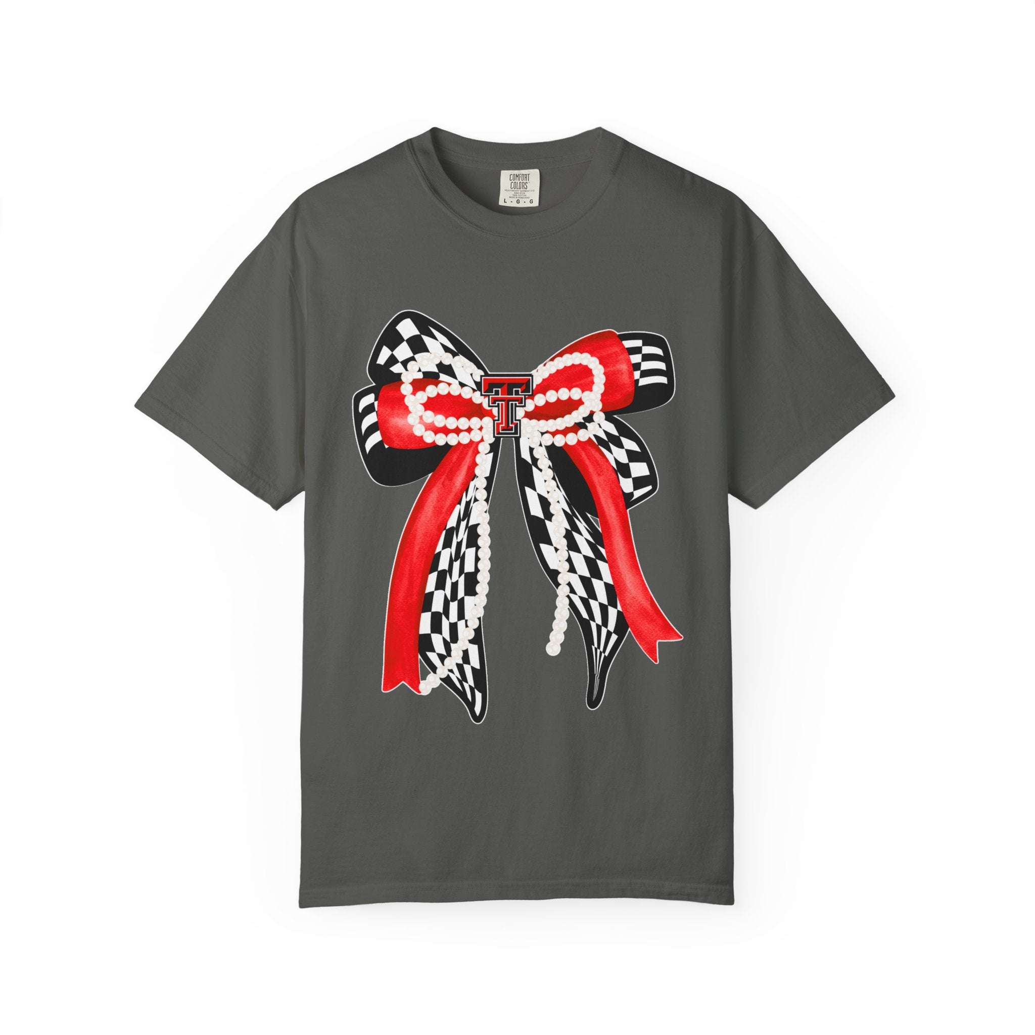 Texas Tech Bows & Pearls Tee