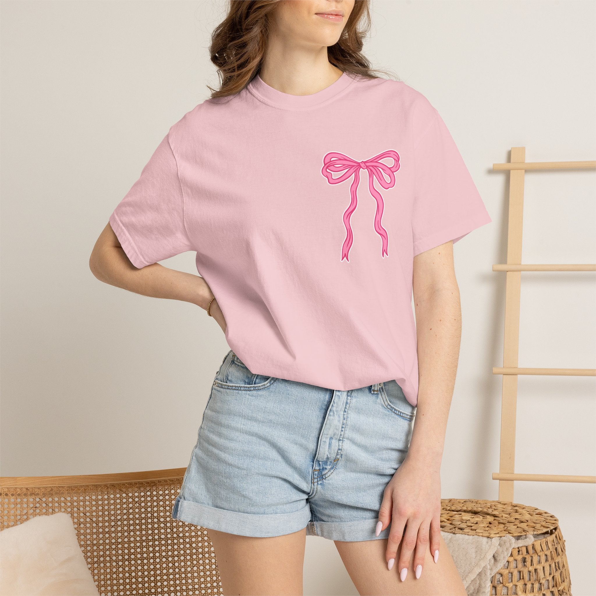 Dilly Dallying Bow Tee
