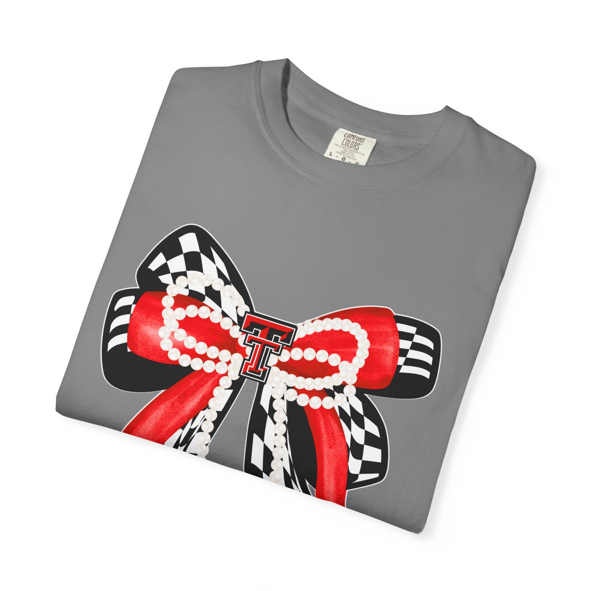 Texas Tech Bows & Pearls Tee
