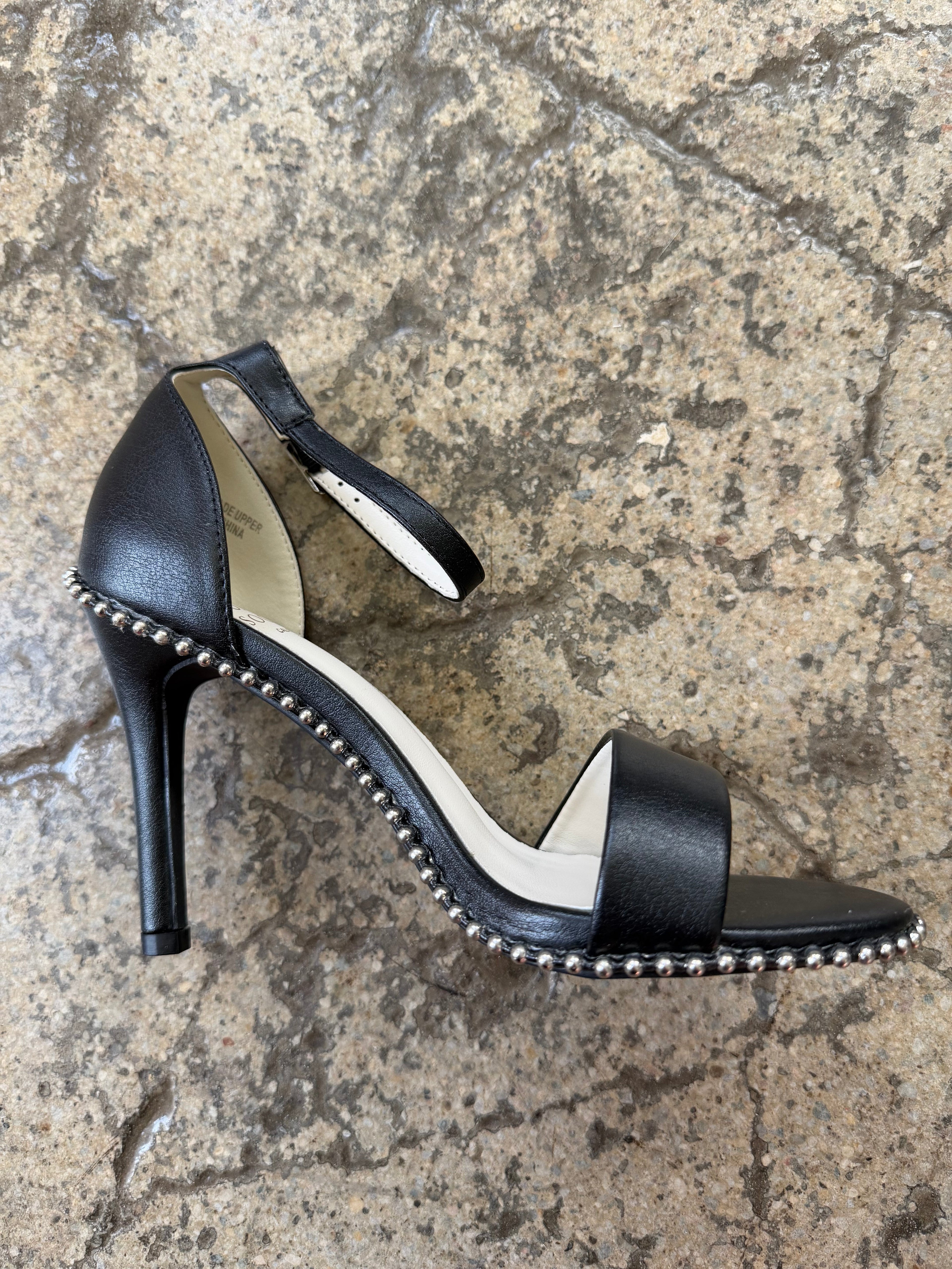 Paisley Studded High Heels